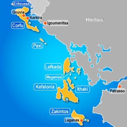 Carte Ioniennes